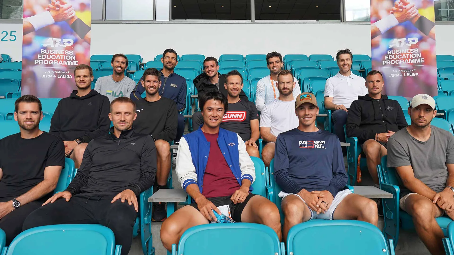 ATP players gathered for the 2024 Business Education Programme in Miami