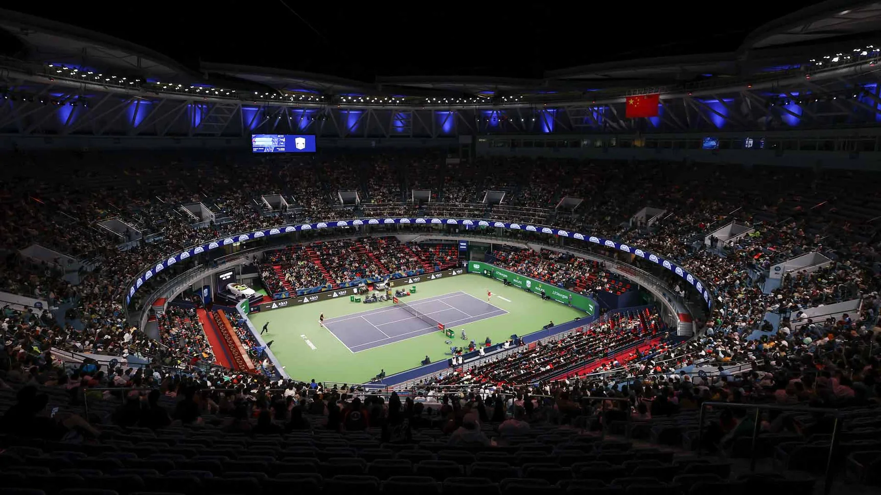 Shanghai tennis stadium during an ATP Masters 1000 event